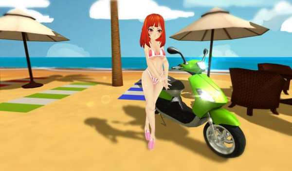 Beach Girl Racing screenshot 1