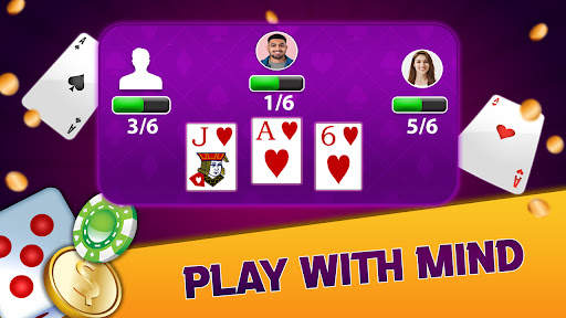 Call break offline card game screenshot 7
