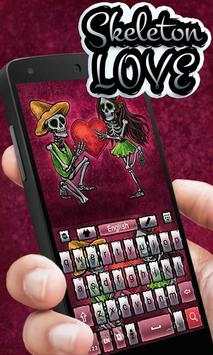 SkeletonLove GO Keyboard Theme screenshot 3