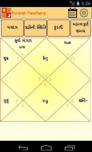 Astrosoft Gujarati Panchang screenshot 3