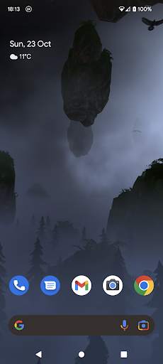 Floating Islands 3D Wallpaper screenshot 3