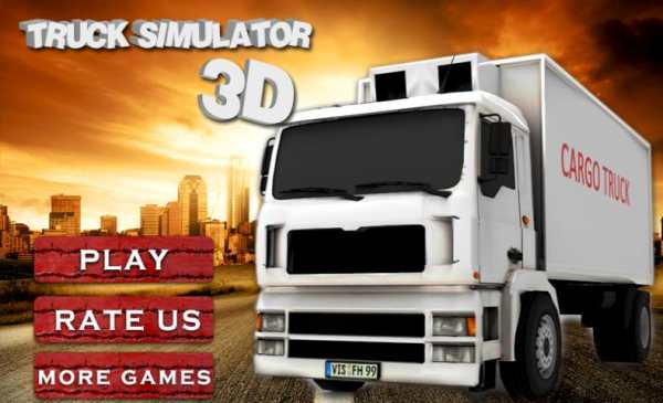 Truck Simulator 3d screenshot 1