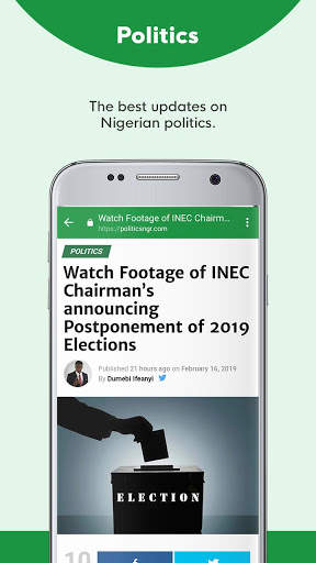 Politics Nigeria News - Latest Nigeria News screenshot 2