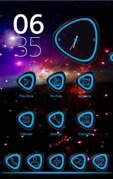 Next Launcher 3D Theme Galaxy screenshot 4