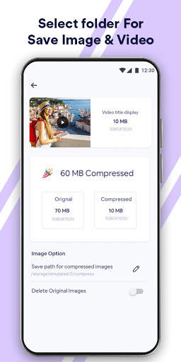 Image Compress : Photo resize short video quality screenshot 5