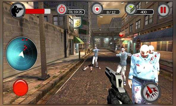 zombie perang membunuh screenshot 3