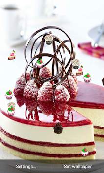 Changing Cake Live Wallpaper screenshot 2