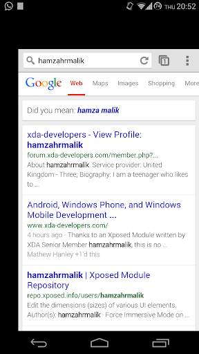 One-Hand Mode Xposed Mod screenshot 4
