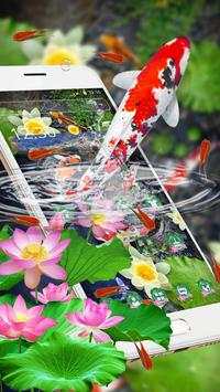 Природная Koi Fish Theme скриншот 3