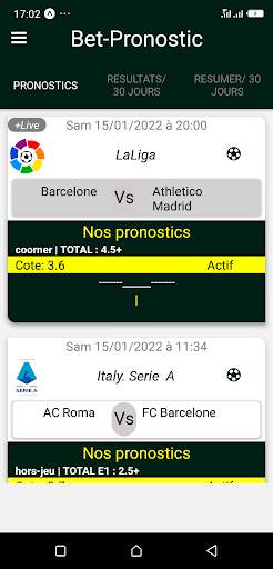 Bet Pronostic Lite screenshot 3