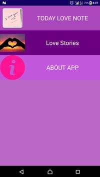 Daily Love Notes screenshot 1
