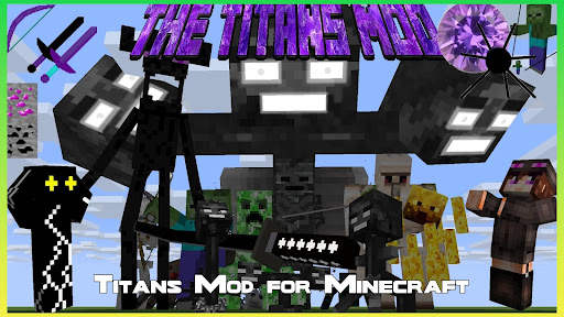 Titants Mobs Mod Minecraft PE screenshot 2