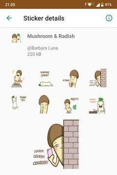 Funny Mushroom Stickers screenshot 6