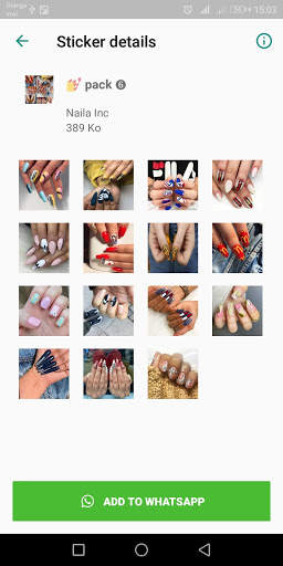 Nail Stickers For Whatsupp 💅 screenshot 3