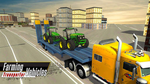 Farming Vehicles Transport: Transporter Truck Sim screenshot 2
