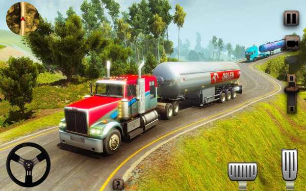 Offroad Oil Tanker Transporter Truck Drive screenshot 6