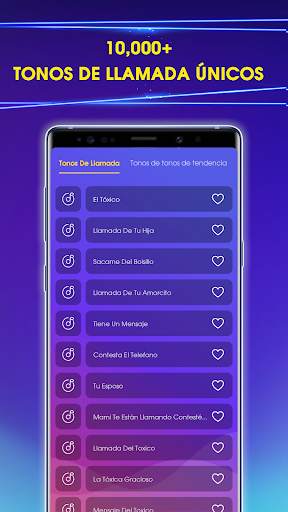 Tonos de llamada para celular screenshot 1