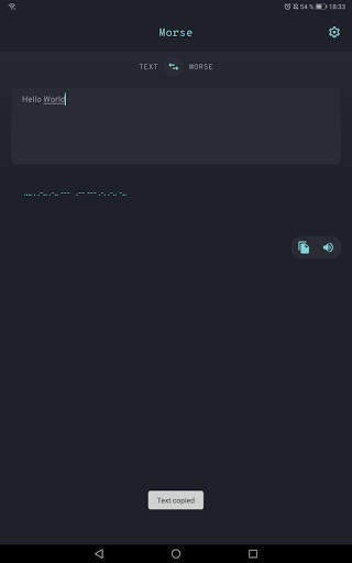 Morse screenshot 4