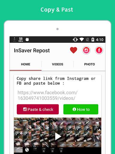 Video Downloader for Instegram screenshot 3