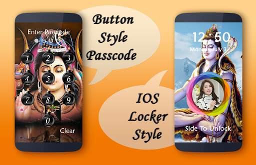 Lord Shiva Lock Screen 1 تصوير الشاشة