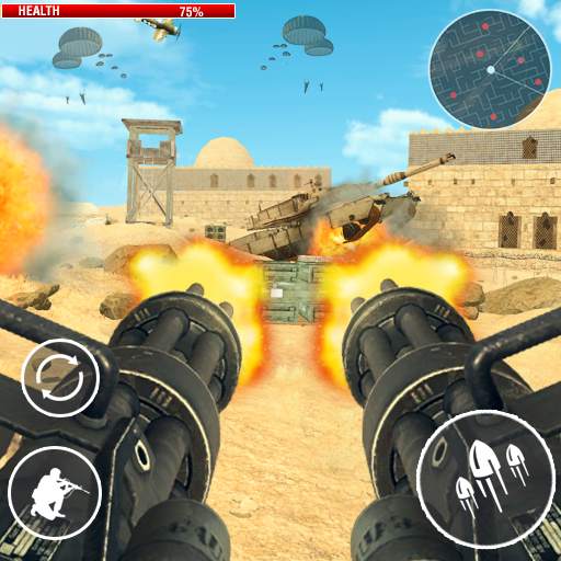 World War Gunner Simulation: WW2 Gun Games 2020 1.0.1