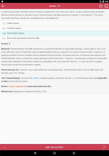 NCLEX RN Q&A Tutoring Saunders screenshot 14
