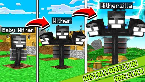 Wither Storm Mod - Addons and Mods screenshot 1