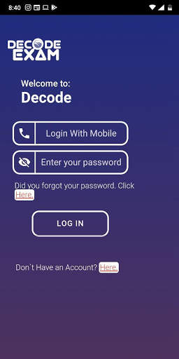 Decode Exam screenshot 2