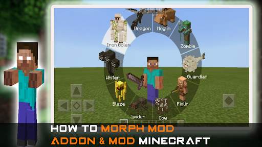 Morph Mod Addon for Minecraft screenshot 1