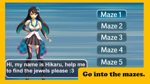 Anime Games Movil Miku Maze Runner 3D World screenshot 2