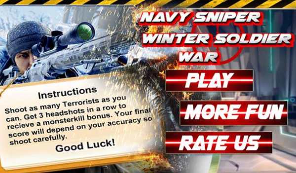 Navy Sniper Winter War Soldier screenshot 18