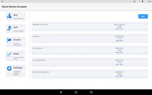 Stock Market Simulator screenshot 12