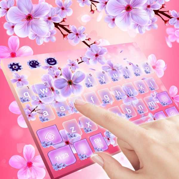 2019 Beautiful SMS Keyboard Themes screenshot 5