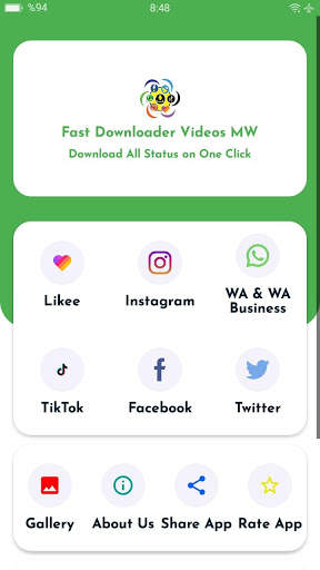 Schnelle Downloader-Videos screenshot 1