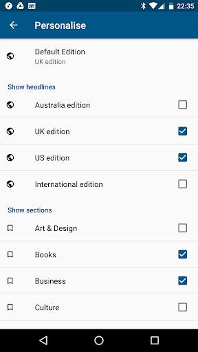 Guardian Reader screenshot 4