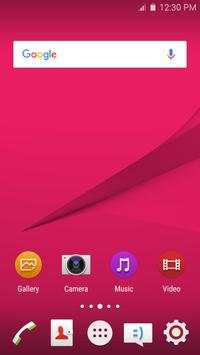 Wave Z5 Launcher Theme screenshot 5