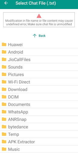 ChatReader : Read Exported Whatsapp chat screenshot 6