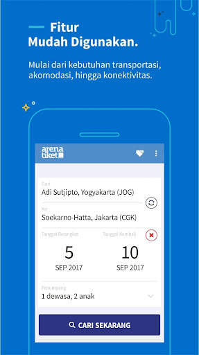Arenatiket.com - Flight Ticket screenshot 3