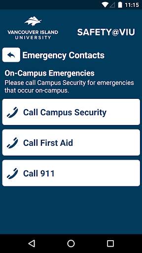 VIU Safety screenshot 2