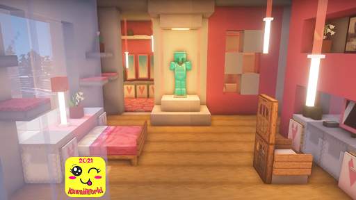 Kawaii Craft 2021 - Mini World screenshot 1