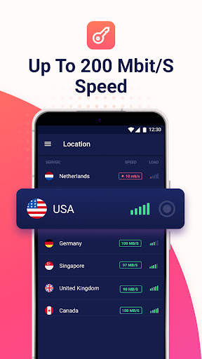 Turbo Fast VPN - Speed 200 MB screenshot 4
