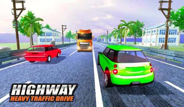 Highway Heavy Traffic Drive - Racing Car Tour screenshot 5