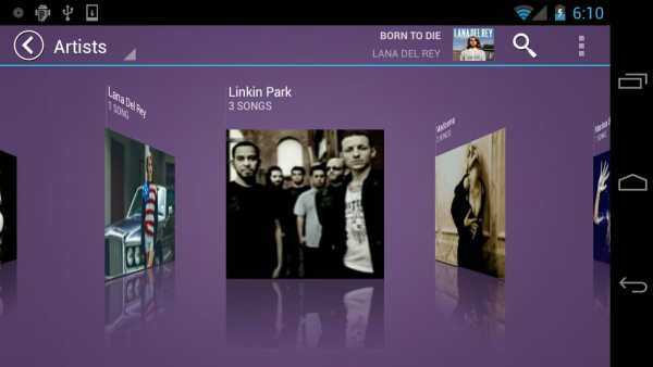 Fusion Music Player screenshot 2
