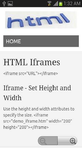 HTML-W3School Offline screenshot 4