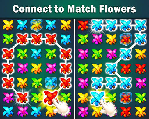 Blossom Flower Game: Color Match Flower Games Free screenshot 1