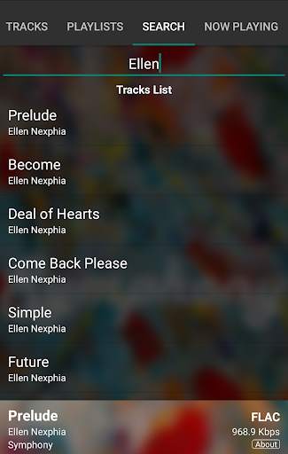 TrueSymphony Music Player 4 تصوير الشاشة