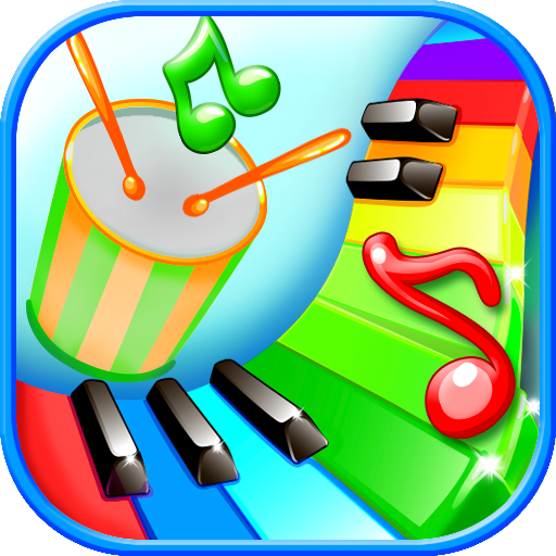 Children's piano. icon