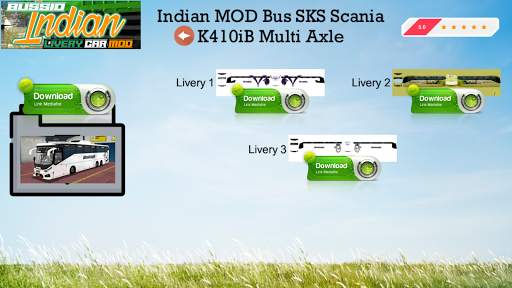 Bussid Indian Livery Car Mod screenshot 6