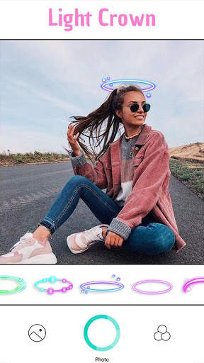 Crown Heart Emoji Camera Editor screenshot 6