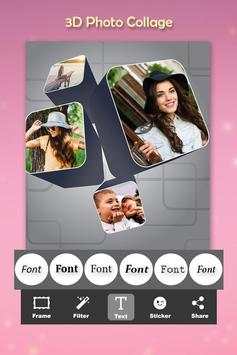 3D Photo Collage Editor 2017 screenshot 3